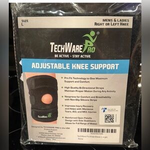 TechWare Pro Knee Brace Support Knee Brace for Knee Pain. Unisex. Large. New